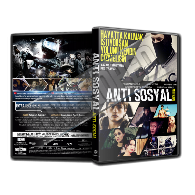 Anti-Sosyal - Anti-Social Cover Tasarımı